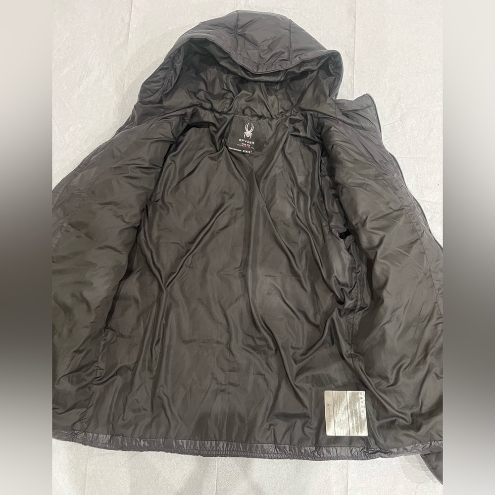 SPYDER CIRCUIT INSULATED Winter HOODED Puffer JACKET Mens size medium - Picture 5 of 6